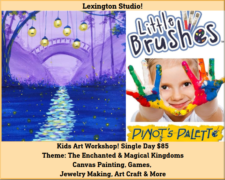 SINGLE DAY WORKSHOP $120! Theme: The Enchanted & Magical Kingdoms